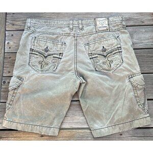 Rock Revival Classic Men's 44 Cargo Shorts 23" Outseam